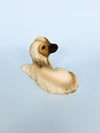 Vintage Afghan Hound Ceramic Dog Figurine