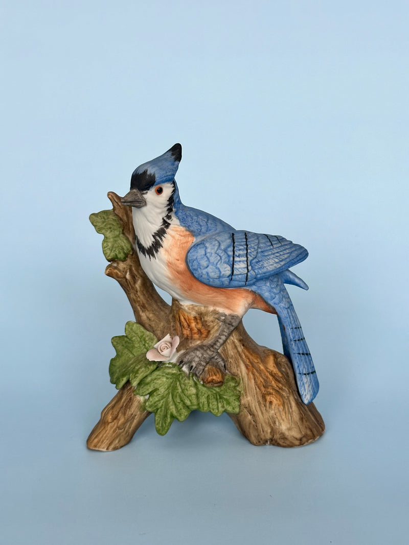 Vintage 1979 Enesco Blue Jay Figurine