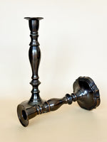 Bronze Taper Candlestick Holders