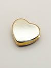 Black Cloisonné Heart Shaped Pill/Trinket Box