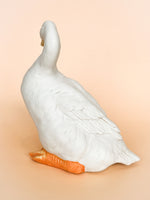 White Mallard Figurine