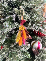 Sunset Floral Posy Ornament