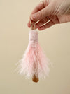 Pink Pampas Cinnamon Stick Tree Ornament