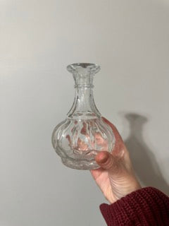 Clear Genie Bottle Vase