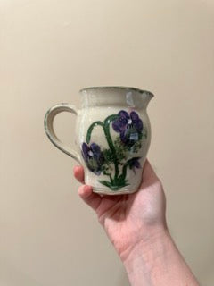 Monique Duclos New Brunswick Purple Violet Pottery