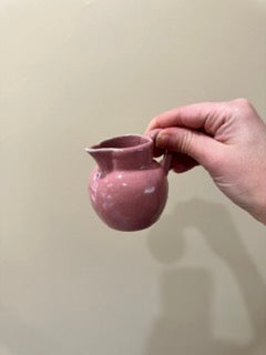 Tiny Pink Creamer Vase