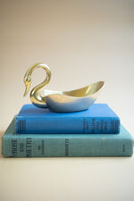 Brass Swan Catch-All Dish