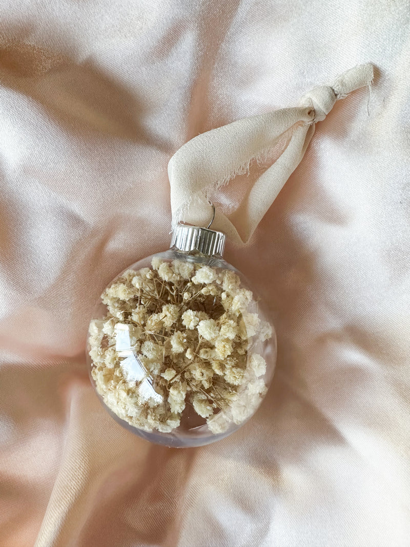 Antique Baby’s Breath Tree Bauble