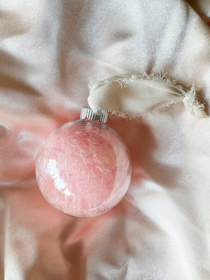 Pink Pampas Tree Bauble