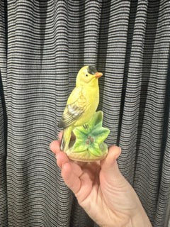 Vintage Goldfinch Miniature Figurine