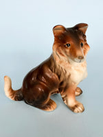 Vintage Shelty/Collie Dog Ceramic Dog Figurine