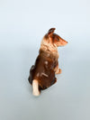 Vintage Shelty/Collie Dog Ceramic Dog Figurine