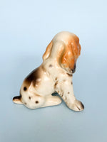 Vintage Springer Spaniel Ceramic Dog Figurine