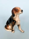 Vintage Beagle Ceramic Dog Figurine