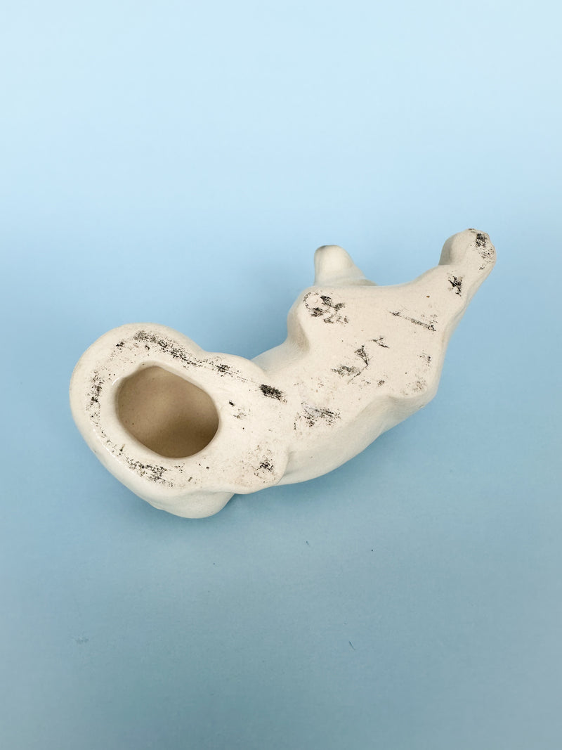 Vintage Shiba Inu Ceramic Dog Figurine