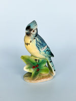 Vintage Miniature Blue Jay Figurine