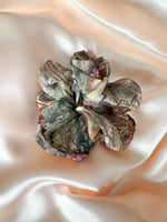 Romantic  Toile Chiffon Scrunchy