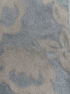 Blu-ish Grey & Taupe Pattern Scrunchy
