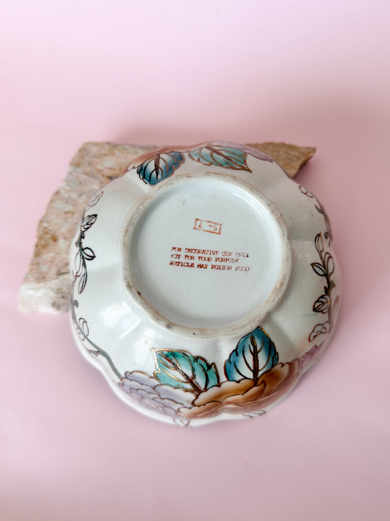 STUNNING Chinoiserie Decor Bowl