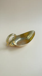 Brass Swan Catch-All Dish