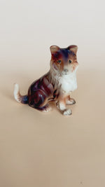 Vintage Shelty/Collie Dog Ceramic Dog Figurine