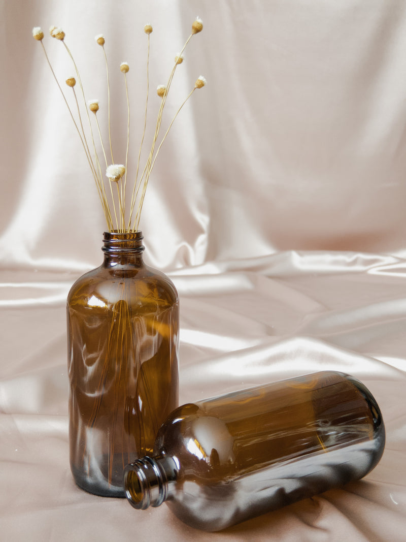 Amber Boston Bottle