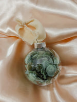 Muted Blue Hydrangea Petal Tree Bauble