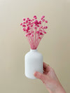 Fuschia Pink Button Flower