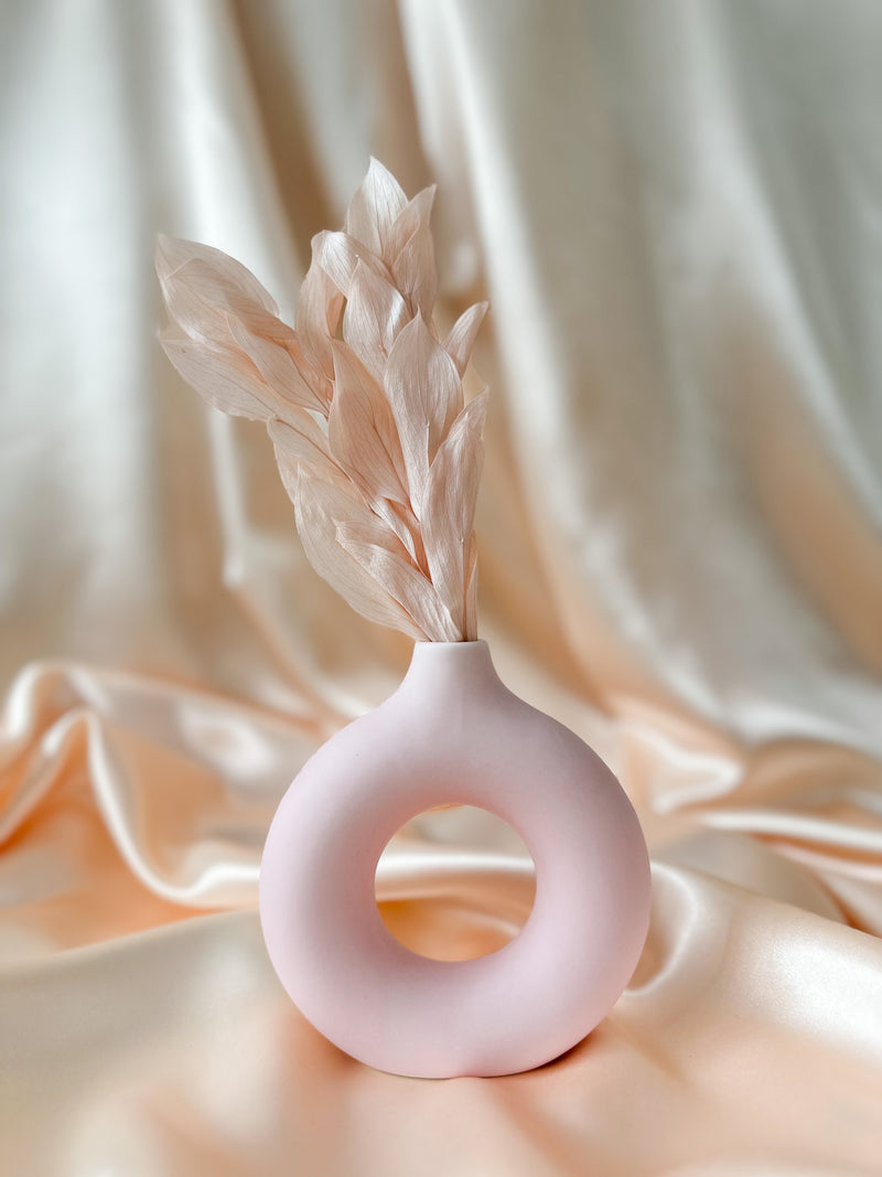 Pink Mini Donut Vase